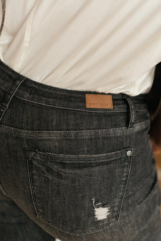Gray Days Button Rise Jeans-[option4]-[option5]-[option6]-[option7]-[option8]-Womens-Clothing-Shop