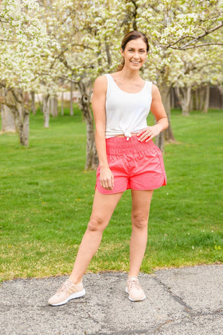 Potential Energy Shorts in Pink-[option4]-[option5]-[option6]-[option7]-[option8]-Womens-Clothing-Shop