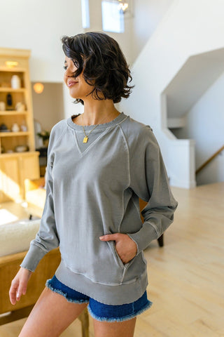 Hands Down Favorite Sweatshirt in Sleet-[option4]-[option5]-[option6]-[option7]-[option8]-Womens-Clothing-Shop