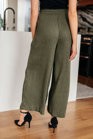 Harmony High Rise Wide Pants in Olive-[option4]-[option5]-[option6]-[option7]-[option8]-Womens-Clothing-Shop