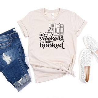 PREORDER: Weekends Are Booked Graphic Tee-[option4]-[option5]-[option6]-[option7]-[option8]-Womens-Clothing-Shop