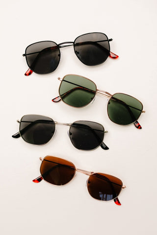 Hexagonal Horizon Sunglasses-[option4]-[option5]-[option6]-[option7]-[option8]-Womens-Clothing-Shop