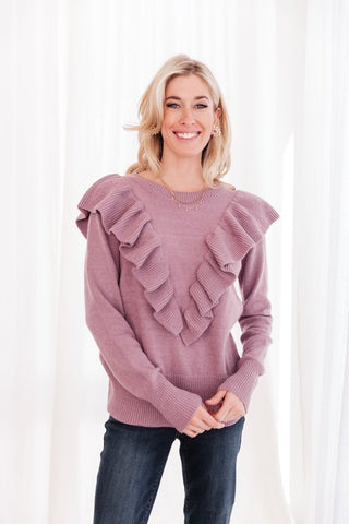 I Choose You Sweater in Purple-[option4]-[option5]-[option6]-[option7]-[option8]-Womens-Clothing-Shop