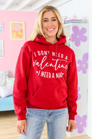I Don't Need A Valentine Hoodie-[option4]-[option5]-[option6]-[option7]-[option8]-Womens-Clothing-Shop