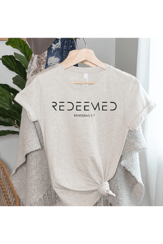 PREORDER: Redeemed Graphic Shirt-[option4]-[option5]-[option6]-[option7]-[option8]-Womens-Clothing-Shop