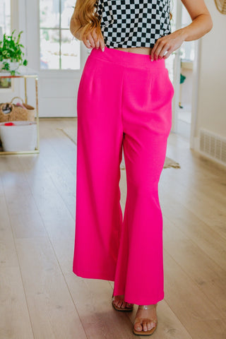I Love These High Rise Wide Leg Pants in Hot Pink-[option4]-[option5]-[option6]-[option7]-[option8]-Womens-Clothing-Shop