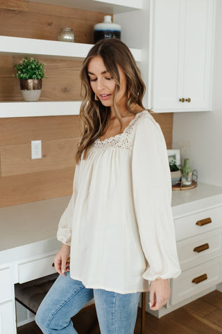 Lift Your Spirits Top In Cream-[option4]-[option5]-[option6]-[option7]-[option8]-Womens-Clothing-Shop