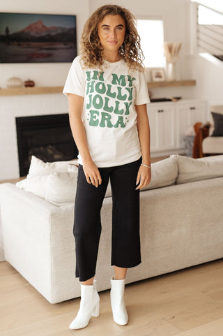 In My Holly Jolly Era Graphic T-[option4]-[option5]-[option6]-[option7]-[option8]-Womens-Clothing-Shop