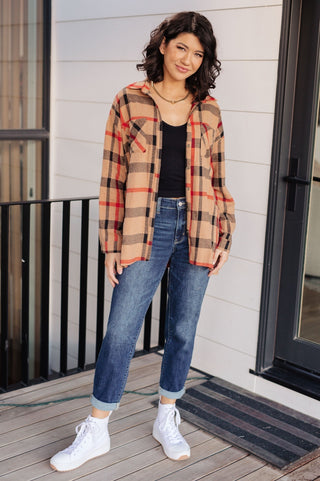 Is It Really Oversized Plaid Button Up-[option4]-[option5]-[option6]-[option7]-[option8]-Womens-Clothing-Shop