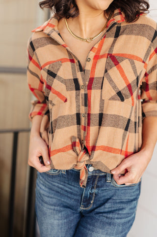 Is It Really Oversized Plaid Button Up-[option4]-[option5]-[option6]-[option7]-[option8]-Womens-Clothing-Shop