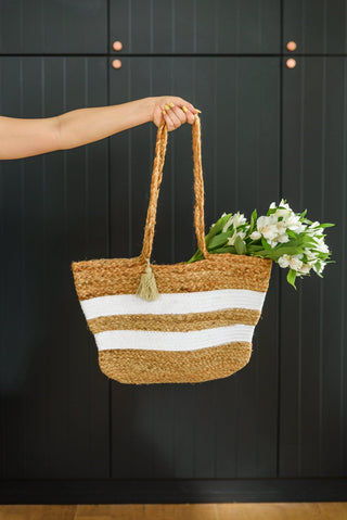 It's All Good Woven Tote-[option4]-[option5]-[option6]-[option7]-[option8]-Womens-Clothing-Shop