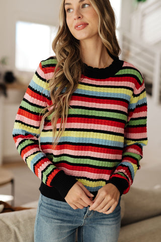 Keep Dreaming Striped Sweater-[option4]-[option5]-[option6]-[option7]-[option8]-Womens-Clothing-Shop