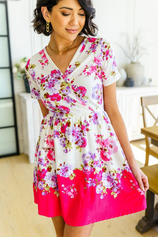 Keep Talking Floral Skort Dress-[option4]-[option5]-[option6]-[option7]-[option8]-Womens-Clothing-Shop