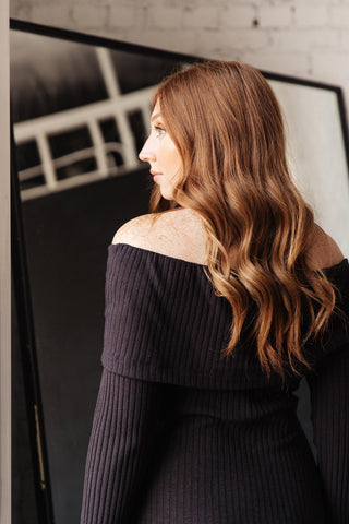 Kiah Sweater Dress in Black-[option4]-[option5]-[option6]-[option7]-[option8]-Womens-Clothing-Shop