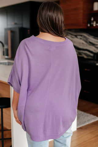 Lilac Whisper Dolman Sleeve Top-[option4]-[option5]-[option6]-[option7]-[option8]-Womens-Clothing-Shop