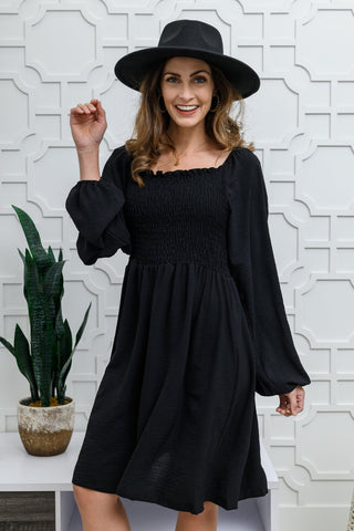 Love Like This Long Sleeve Dress in Black-[option4]-[option5]-[option6]-[option7]-[option8]-Womens-Clothing-Shop