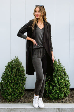 Essential Lounge Joggers In Black Lava-[option4]-[option5]-[option6]-[option7]-[option8]-Womens-Clothing-Shop