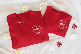PREORDER: Matching Mama Embroidered Sweatshirt-[option4]-[option5]-[option6]-[option7]-[option8]-Womens-Clothing-Shop