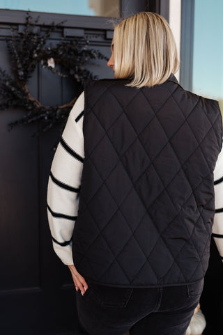 Neither Here Nor There Puffer Vest in Black-[option4]-[option5]-[option6]-[option7]-[option8]-Womens-Clothing-Shop