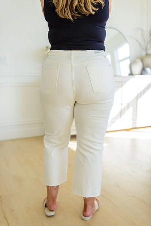 Not Too Salty High Rise Wide Leg Cropped Jeans-[option4]-[option5]-[option6]-[option7]-[option8]-Womens-Clothing-Shop
