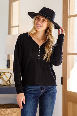 Nothing Better Rib Knit Pullover Top In Black-[option4]-[option5]-[option6]-[option7]-[option8]-Womens-Clothing-Shop