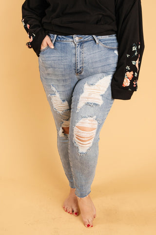Old Is New Distressed Jeans-[option4]-[option5]-[option6]-[option7]-[option8]-Womens-Clothing-Shop