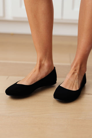 On Your Toes Ballet Flats in Black-[option4]-[option5]-[option6]-[option7]-[option8]-Womens-Clothing-Shop