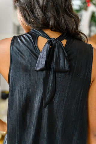 Photo Opt Sleeveless Blouse in Black-[option4]-[option5]-[option6]-[option7]-[option8]-Womens-Clothing-Shop