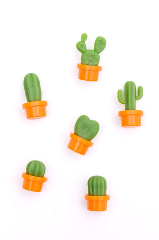 Plant Lover Cacti Magnet Set-OS-[option4]-[option5]-[option6]-[option7]-[option8]-Womens-Clothing-Shop