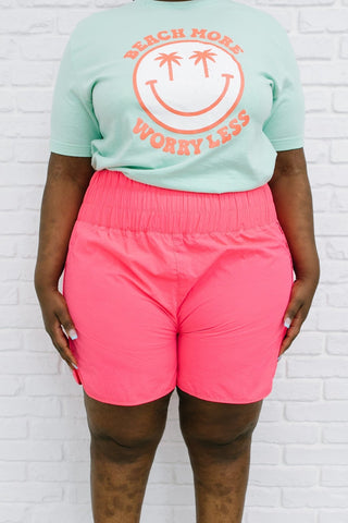 Potential Energy Shorts in Pink-[option4]-[option5]-[option6]-[option7]-[option8]-Womens-Clothing-Shop