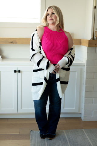 Brighter is Better Striped Cardigan in Ivory-[option4]-[option5]-[option6]-[option7]-[option8]-Womens-Clothing-Shop