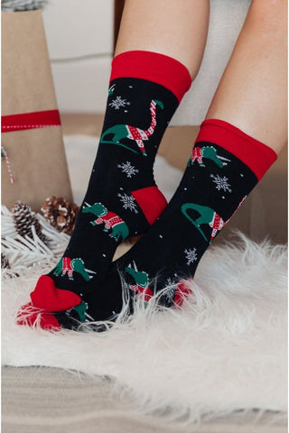 Rawrsome Christmas Socks-[option4]-[option5]-[option6]-[option7]-[option8]-Womens-Clothing-Shop
