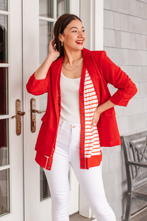 Ready for Takeoff Blazer in Red-[option4]-[option5]-[option6]-[option7]-[option8]-Womens-Clothing-Shop