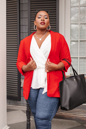 Ready for Takeoff Blazer in Red-[option4]-[option5]-[option6]-[option7]-[option8]-Womens-Clothing-Shop