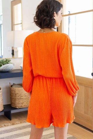 Roll With me Romper in Tangerine-[option4]-[option5]-[option6]-[option7]-[option8]-Womens-Clothing-Shop