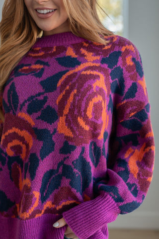 Rosie Posey Floral Sweater-[option4]-[option5]-[option6]-[option7]-[option8]-Womens-Clothing-Shop