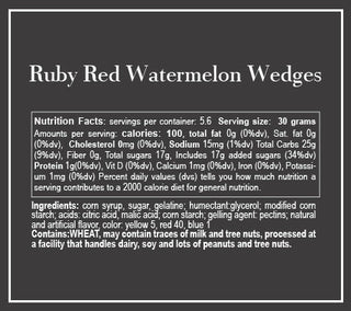 Sweetables | Ruby Red Watermelon Wedges-OS-[option4]-[option5]-[option6]-[option7]-[option8]-Womens-Clothing-Shop