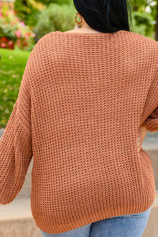 Seasonal Shift Long Sleeve Knit Sweater In Toffee-[option4]-[option5]-[option6]-[option7]-[option8]-Womens-Clothing-Shop