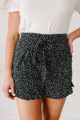 Short Leash Ruffled Shorts In Black-[option4]-[option5]-[option6]-[option7]-[option8]-Womens-Clothing-Shop