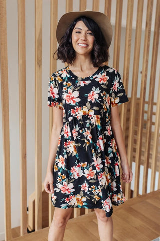Sienna Floral Dress-[option4]-[option5]-[option6]-[option7]-[option8]-Womens-Clothing-Shop