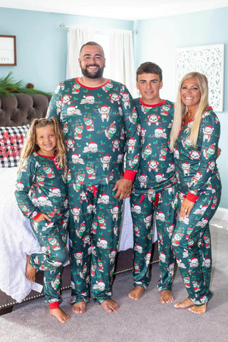 Matching Christmas Pajama Sloth-[option4]-[option5]-[option6]-[option7]-[option8]-Womens-Clothing-Shop