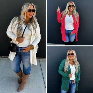 PREORDER: Winter Reese Ribbed Cardigan in Three Colors-[option4]-[option5]-[option6]-[option7]-[option8]-Womens-Clothing-Shop
