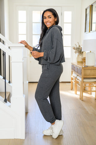 Stay Right Here Soft Knit Joggers In Charcoal-[option4]-[option5]-[option6]-[option7]-[option8]-Womens-Clothing-Shop