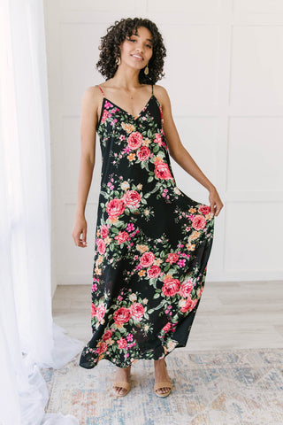 Stuck With Me Floral Maxi in Black-[option4]-[option5]-[option6]-[option7]-[option8]-Womens-Clothing-Shop