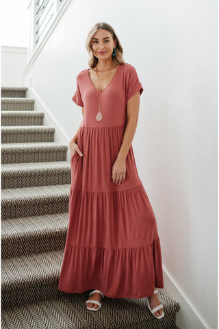 Sun Angel Dress In Rose Pink-[option4]-[option5]-[option6]-[option7]-[option8]-Womens-Clothing-Shop
