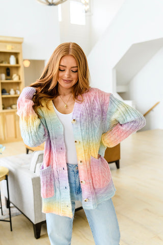 Sweet Dreams Rainbow Cardigan-[option4]-[option5]-[option6]-[option7]-[option8]-Womens-Clothing-Shop