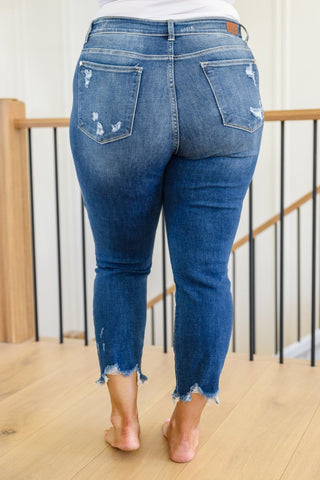 Tamara Mid Rise Raw Hem Jeans-[option4]-[option5]-[option6]-[option7]-[option8]-Womens-Clothing-Shop
