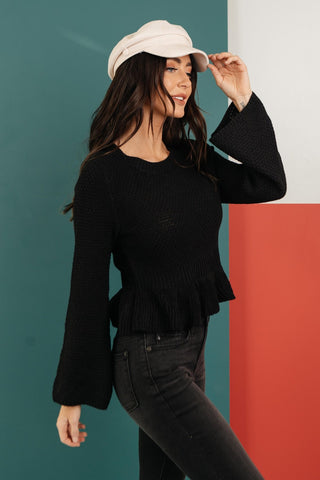 The Hadlee Babydoll Sweater-[option4]-[option5]-[option6]-[option7]-[option8]-Womens-Clothing-Shop