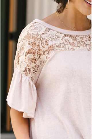 The Looking Around In Lace Top-[option4]-[option5]-[option6]-[option7]-[option8]-Womens-Clothing-Shop