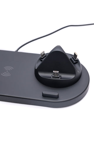 The Place To Be Wireless Charging Station in Black-OS-[option4]-[option5]-[option6]-[option7]-[option8]-Womens-Clothing-Shop
